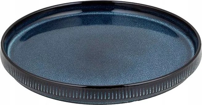 Kerámia desszertes tányér Florina Evia Navy Blue 21 cm sötétkék