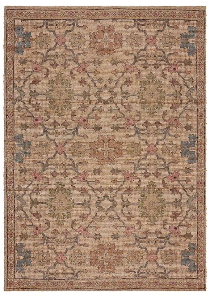 Natúr színű kézi szövésű jutakeverék szőnyeg 200x290 cm Celine Jute Global – Flair Rugs