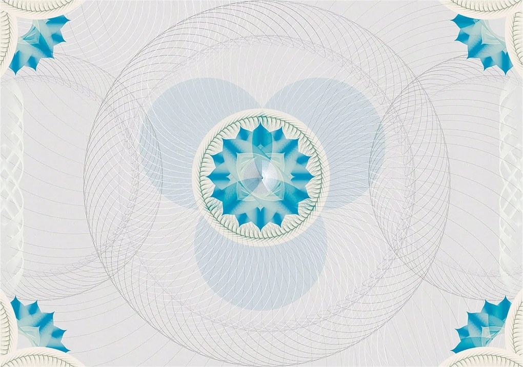 Fotótapéta flizelina Geometria Absztrakt Vonalak Minták Modern 350x250 +ragasztó