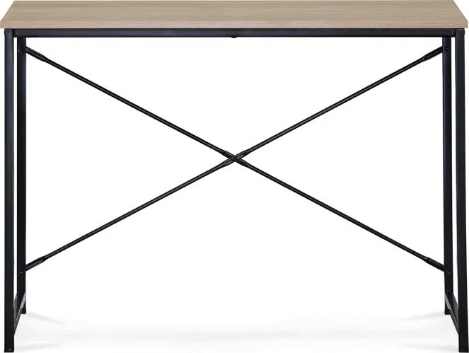 Íróasztal 100x40 cm, MDF, vad tölgy, GD-504 OAK