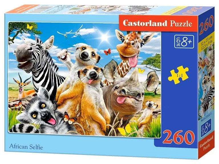 Puzzle Castorland - Őrült állatkák 260 db