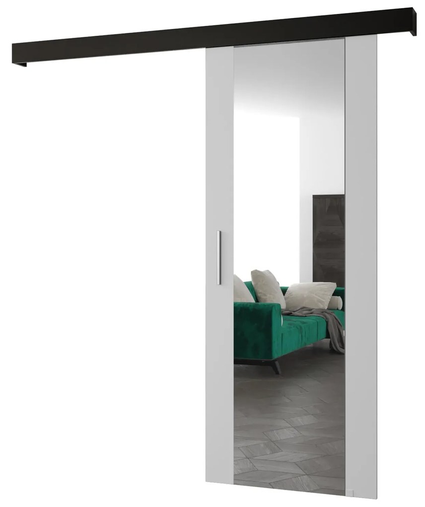 Tolóajtó 70 cm Slavdro 2 (matt fehér + matt fekete). 1108728