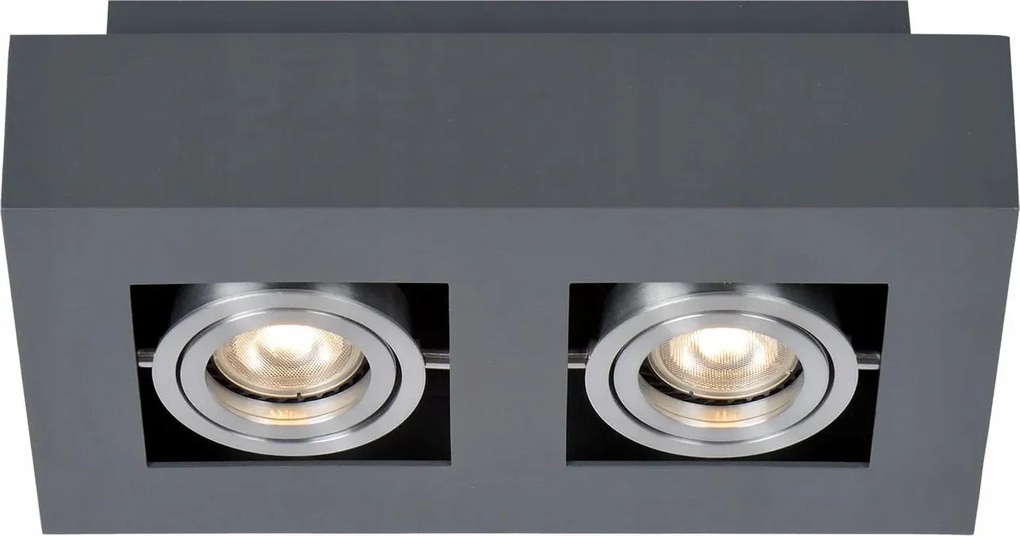 Casemiro Italux falra szerelhető lámpatest, fekete, mozgatható