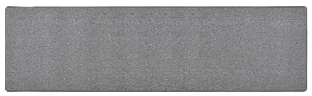 sötétszürke futószőnyeg 50 x 200 cm