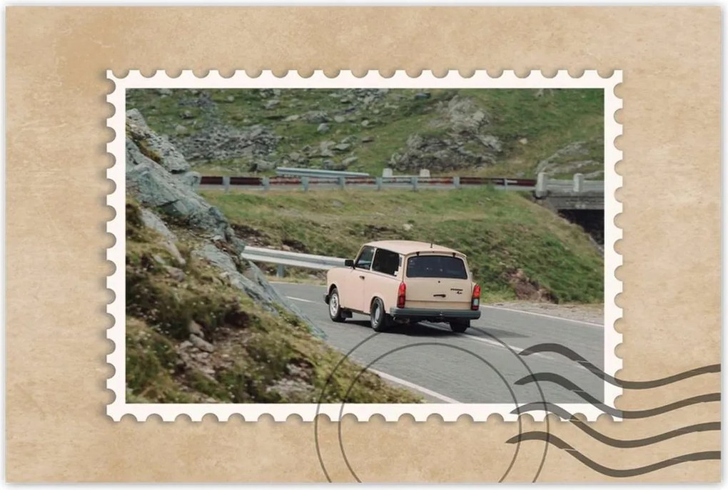 Poszterek 120x80 Trabant Autó Klasszikus