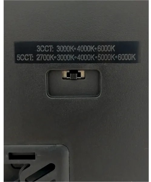 LED mennyezeti lámpa LED/40W/230V 3000/4000/6500K 50x50 cm fekete