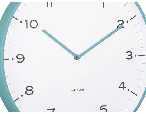 Karlsson 6011BL design falióra kék, 40 cm átmérővel