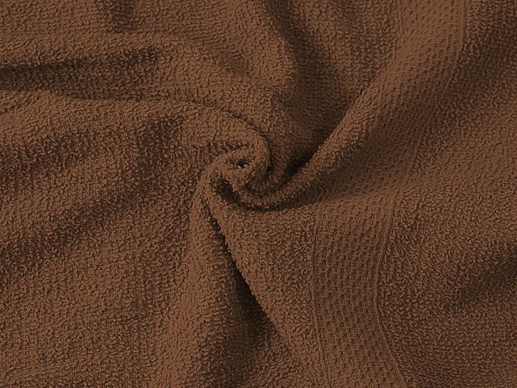 BASIC ONE barna törölköző 50 x 90 cm, 100% pamut