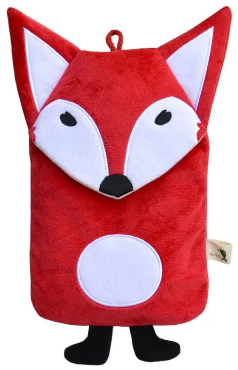 Melegvizes palack Hugo Frosch Eco Comfort - fox, 0,8 l, piros