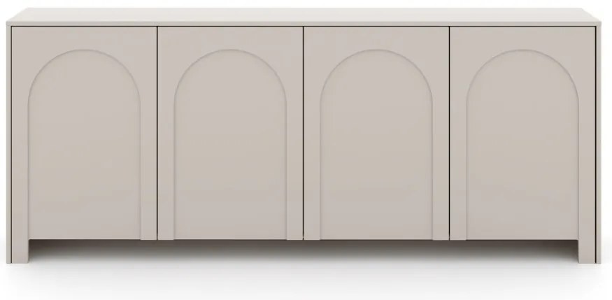 Elegáns 4 ajtós komód kasmír színben. Arco