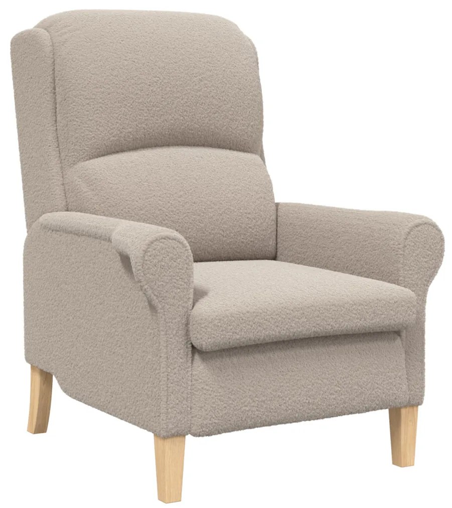 karosszék Világosszürke 76 x 94 x 102 cm