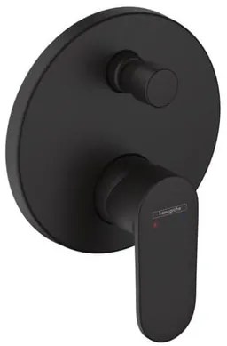 Hansgrohe Vernis Blend zuhany és fürdő csaptelep vakolat alatti rész nélkül fekete matt 71466670