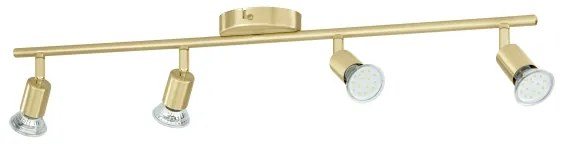 Eglo 33187 - LED Spotlámpa BUZZ-LED 4xGU10/2,8W/230V 3000K arany