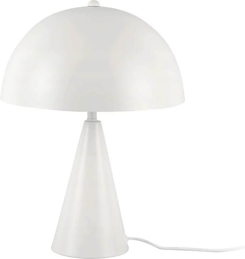 Asztali Lámpa Gomba Retro Lámpa Fehér Étkező Nappali Ø 25 cm