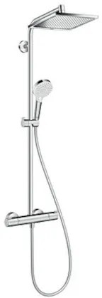 Hansgrohe Crometta E zuhanyrendszer termosztatikus csapteleppel króm 27271000