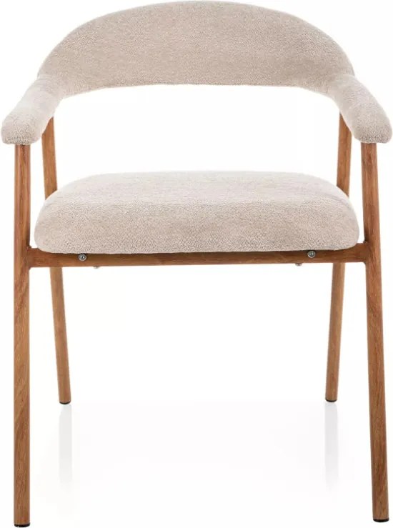 Lagos D Raven étkezőszék bézs/tölgy