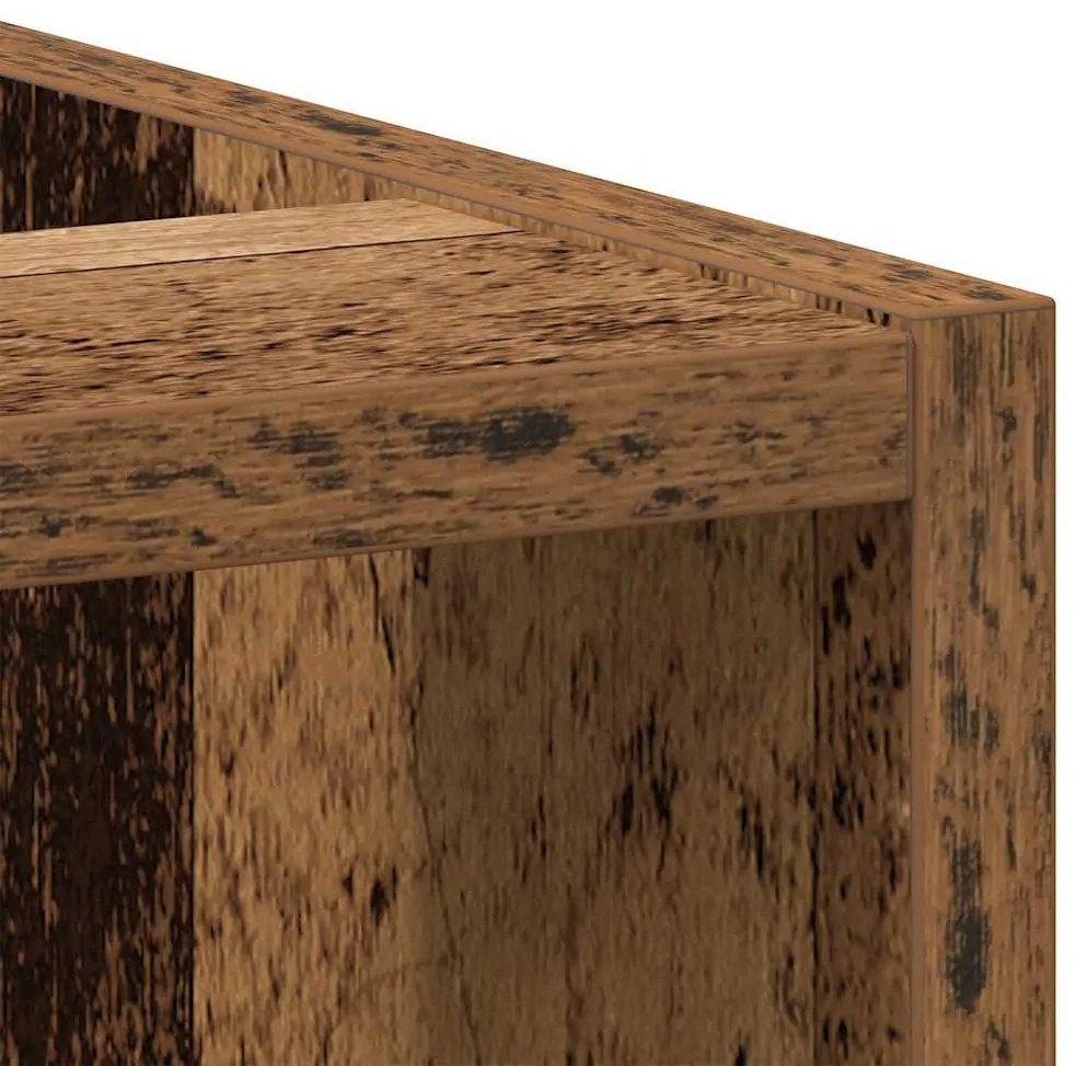 “Riga” Alsószekrény régi fa 40x44,5x81,5 cm Gépelt fa