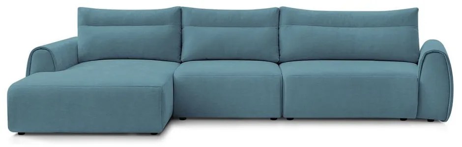 Kék sarokkanapé Aden – Bobochic Paris