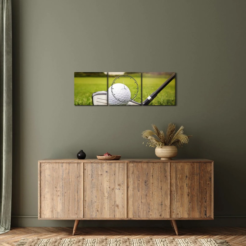 Kép - Golf (órával) (90x30 cm)