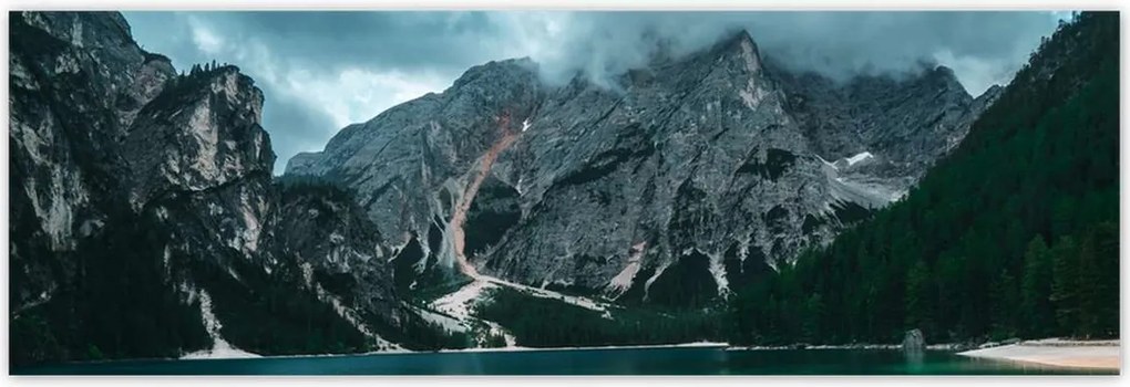 Fotótapéták 200x66 Hegyi tó Tájkép