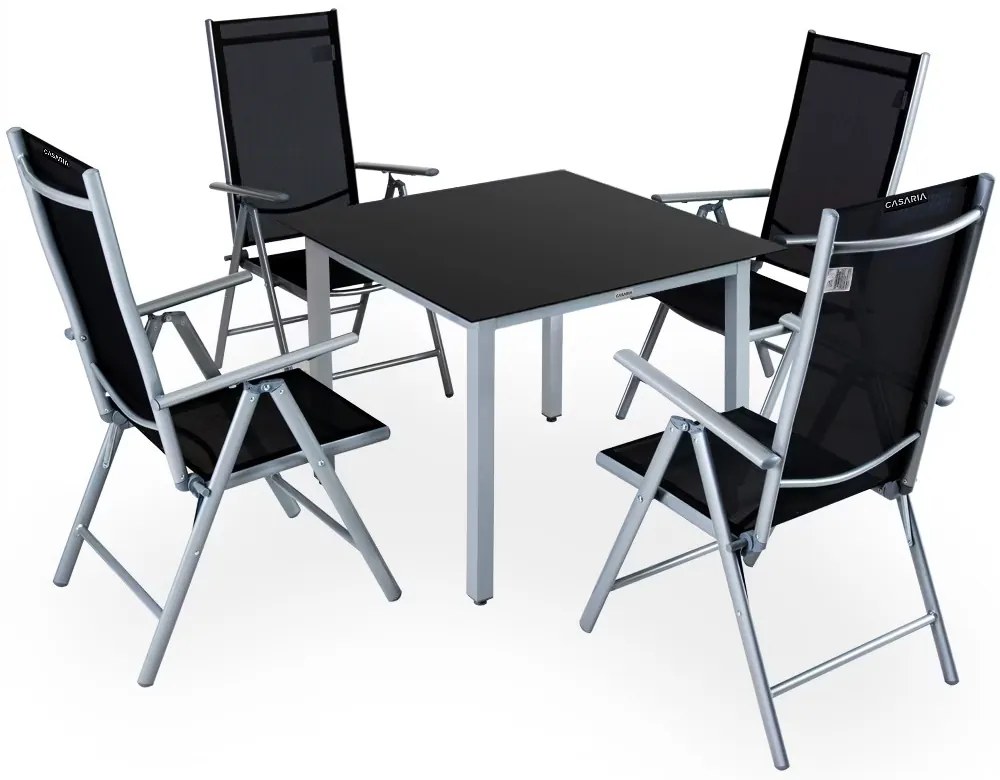 Deuba Alumínium garnitúra Alu 1+4 - ezüst