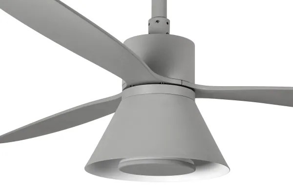 FARO 33762WT-24-LED Fényerőszabályozható mennyezeti ventilátor AMELIA L CONE LED/20W/230V szürke átm.132 cm WT + távirányító