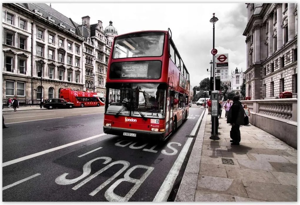 Poszterek 200x135 Érdekes londoni busz