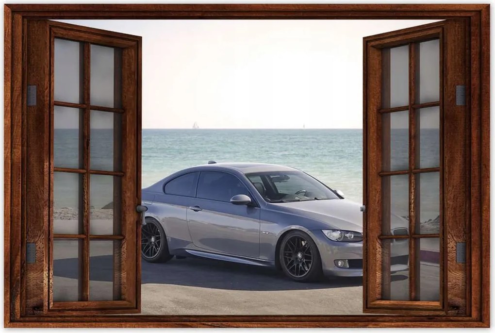 Poszterek 90x60 Bmw a tengerparton
