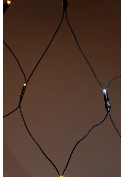 LED kültéri karácsonyi függöny NET 240xLED/7,2W/230V 1,5x2 m IP44 meleg fehér
