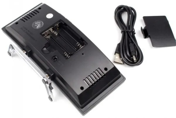 Tükrös Íves Design LED Digitális ébresztő óra - DT-6507