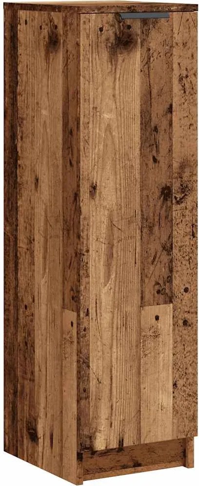 vidaXL antik fa színű szerelt fa cipőszekrény 29,5 x 35 x 100,5 cm