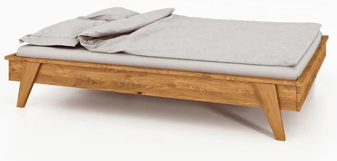 Tölgyfa franciaágy 180x200 cm Retro - The Beds