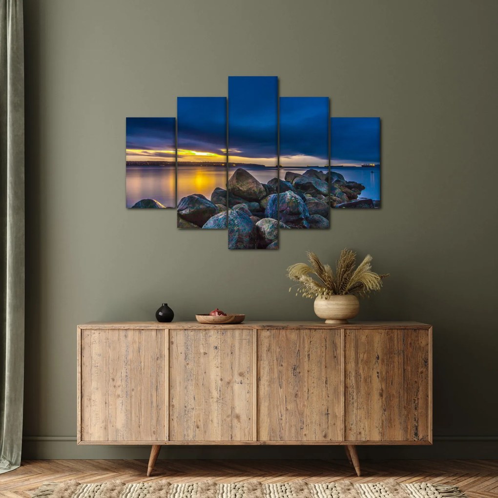 Kép - Felhők a víz felett (150x105 cm)