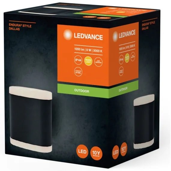 Ledvance - LED Kültéri fali lámpa ENDURA STYLE DALLAS LED/9W/230V IP44
