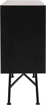 Nala komód, fekete, 160 cm