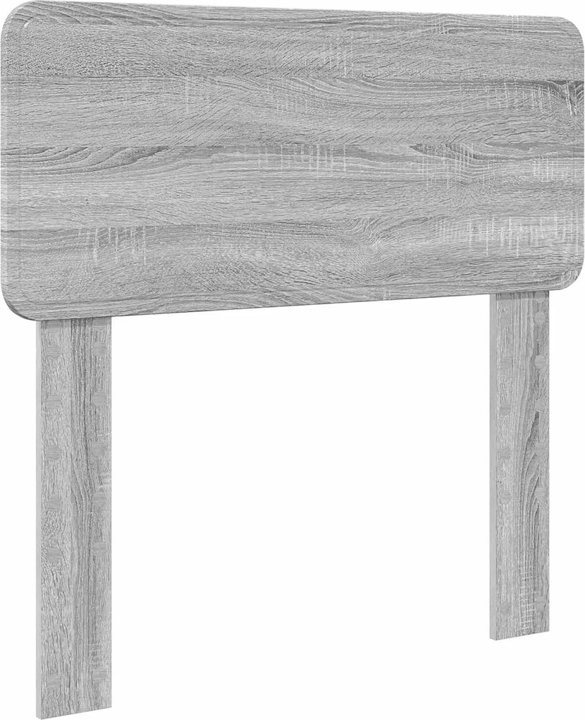 vidaXL Fejtámla Szürke Sonoma 90 cm Faanyag