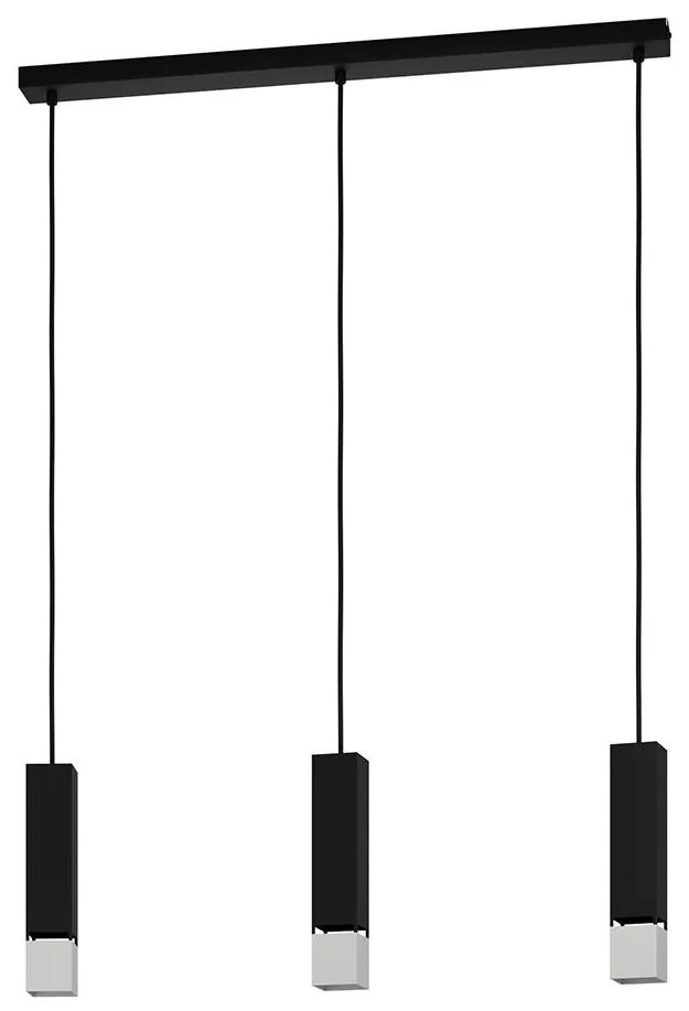 Eglo 99698 - LED Csillár zsinóron BUTRANO 3xGU10/4,5W/230V