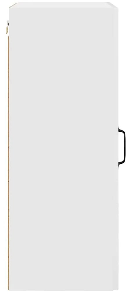 Fali konyhaszekrény polcokkal Fehér 50 x 31 x 80 cm Faanyag