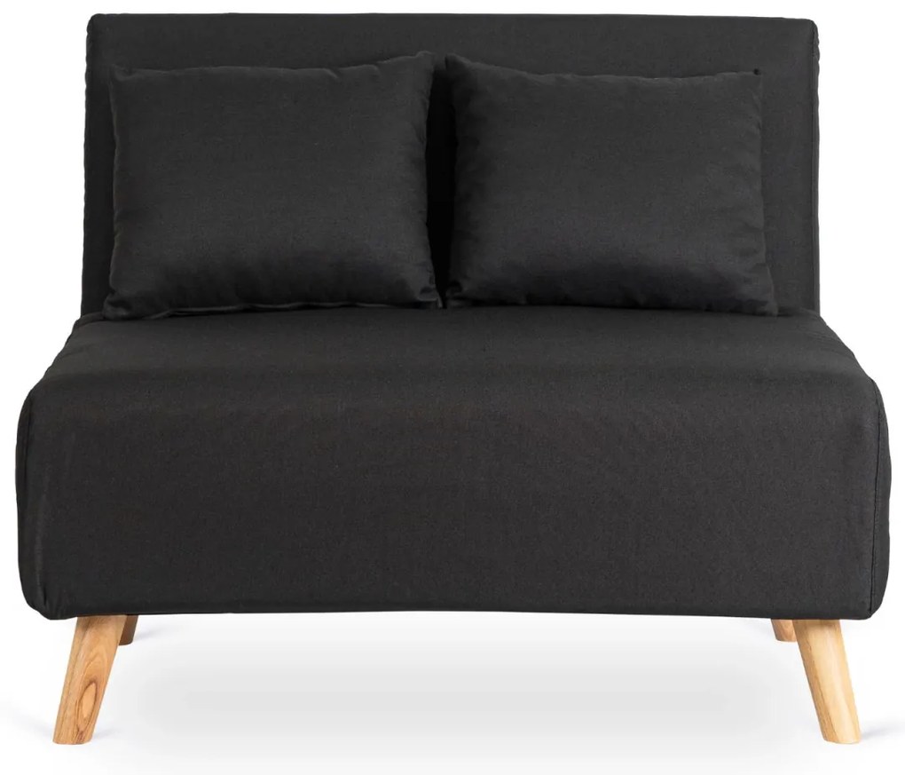 Ágyazható Fotel Fekete Színben. MARRY 2