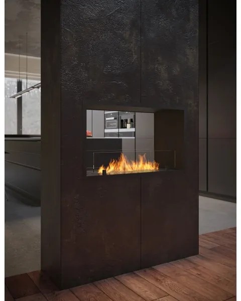 InFire - Beépített BIO kandalló 48,5x83,5 cm 3,5kW fekete