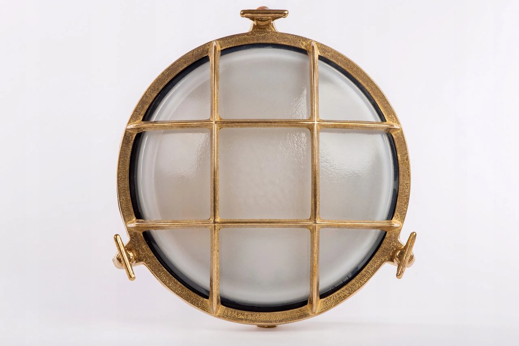 Sárgaréz lámpatest Bulaj Nagy plafon sárgaréz brass prémium lámpa