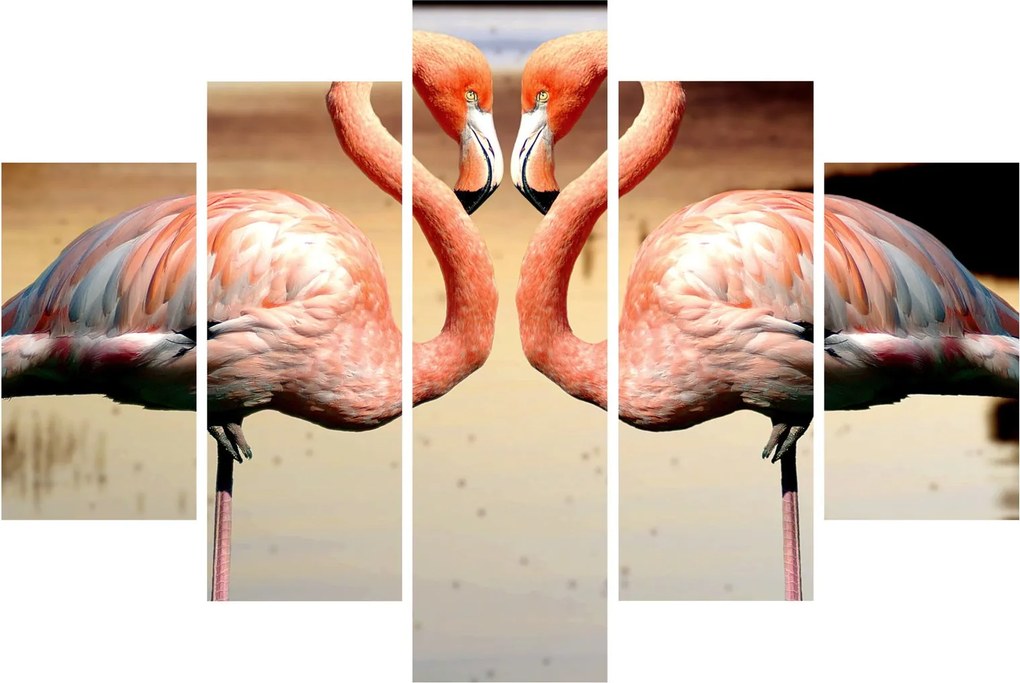 Kép - két flamingó (150x105 cm)