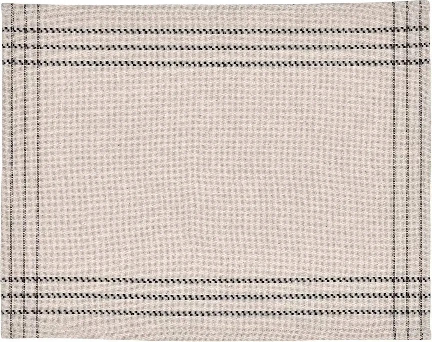 Ikea alátét Vararv sötétszürke/natúr 35x45cm