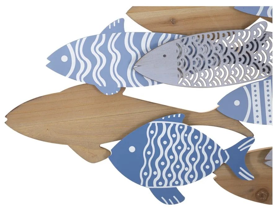 Fém fali dekoráció 91x33,5 cm Fish – Mauro Ferretti