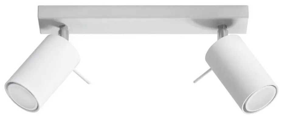 Sollux SL.0088 - Spotlámpa RING 2 2xGU10/10W/230V fehér