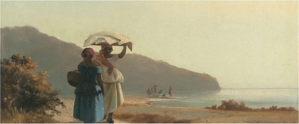 Fotótapéta Flizelin Fal a Hálószobába Tengerparti séta 250x104 Ragasztó