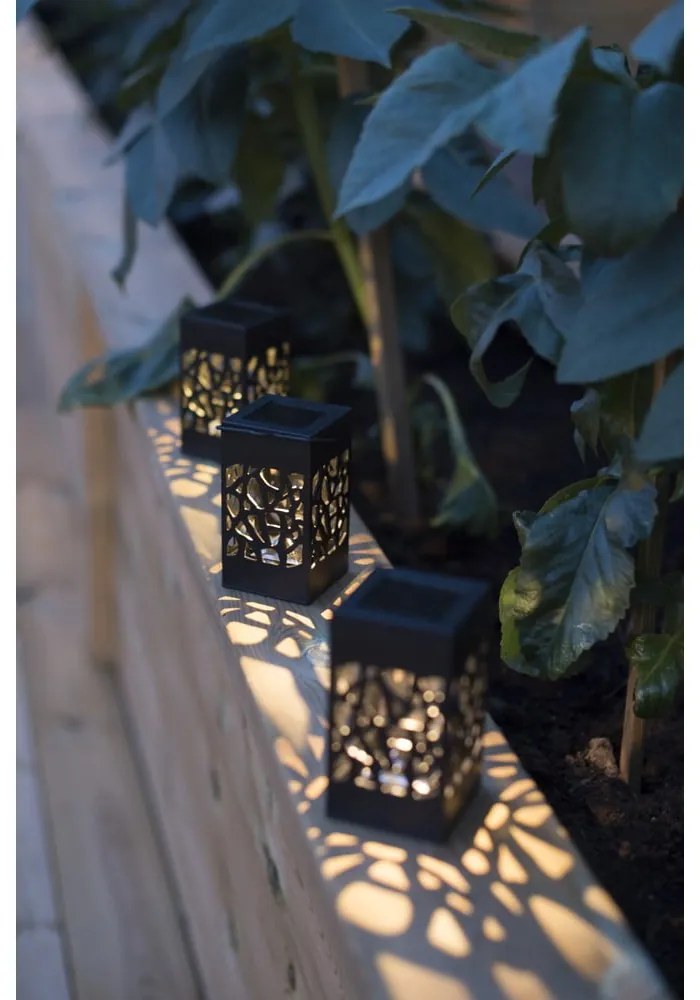 Izola 3 db napelemes függő LED lámpás, magasság 11 cm - Star Trading