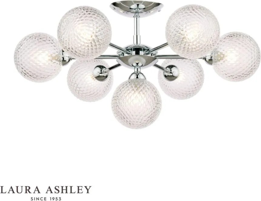Laura Ashley Atherton 3756108-Q Plafonlámpa 7x20W/G9 IP20