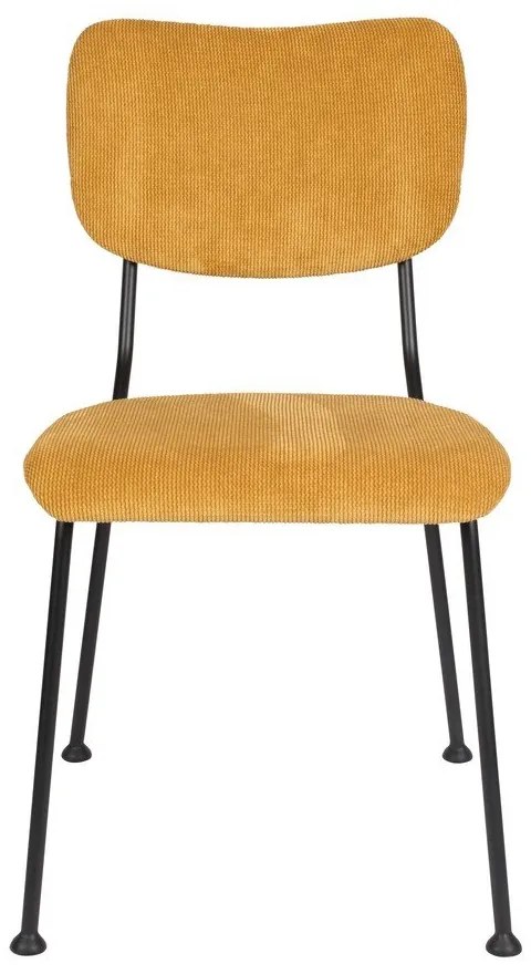 Sárga étkezőszék szett 2 db-os Benson – Zuiver