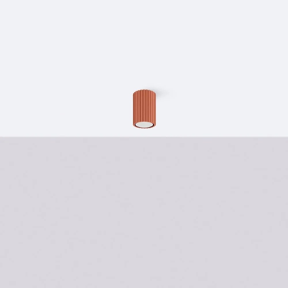 Téglavörös spotlámpa Gleam – Sollux